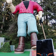 Paul Bunyan and Babe the Blue Ox 2 (Minnesota, USA)